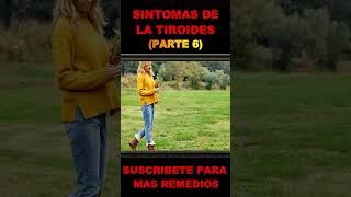 Problemas Tiroides Sintomas Mujeres 😫 Todo Sobre La Tiroides En Adultos Parte 6 tiroides [upl. by Enelhtac]