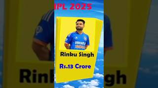 Top 10 most expensive IPL player 2025iplmostexpensiveplayer2025ipl2025 [upl. by Eninaej950]