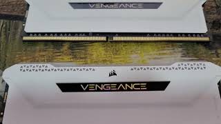 Corsair Vengeance RGB PRO SL e o visual final do PC branco [upl. by Webb]