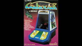 Coleco Galaxian 1981 Mini Arcade Tabletop with 3 games From my Collection [upl. by Fritzie]