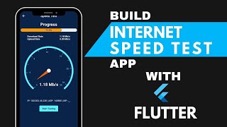 Build Internet Speed Test App with Flutter [upl. by Elaina]