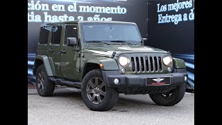 Jeep Wrangler 75 Aniversario 2017 90000Km en Marmatia Automocion [upl. by Corkhill]