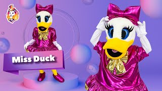 Mascot Costum Miss Duck [upl. by Stanwinn]