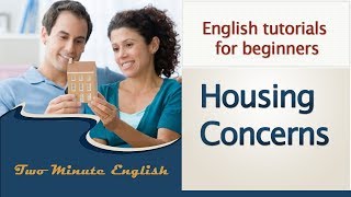 How To Learn English  Conversations About Housing  Free English Conversation Practice [upl. by Lewap874]