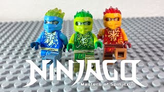 Ninjas Spinjitzu form  LEGO NINJAGO Compilation Full Episodes [upl. by Aihsyla]