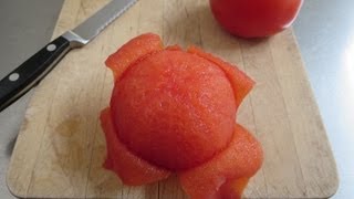 How to peel and seed a tomato [upl. by Airret765]