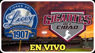 LICEY VS GIGANTES  LIDOM EN VIVO [upl. by Zolnay]