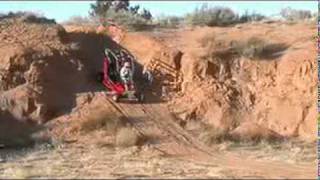 Yerf Dog Spiderbox 150cc Go Kart Sand Hill Climb [upl. by Driskill]