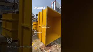 FRP tank for acid storage by nancy fiber industries viralvideo trending [upl. by Zendah]