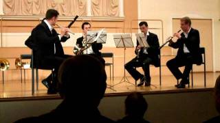 Schnittke quotSuite in the old stylequot for woodwind quintet [upl. by Ahsiyn729]