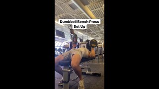 Best Dumbbell Bench Press Set Up [upl. by Fidelas]