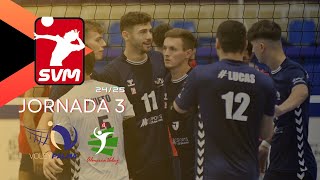 J3  SVMVB2425  Club Vóley Palma  Unicaja Costa de Almería [upl. by Fabiolas]