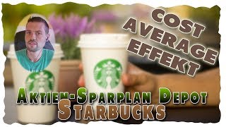 Cost Average Effekt  Starbucks AktienSparplan [upl. by Moffitt]