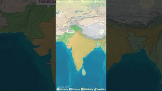 Showing Kashmir on Pakistans Map 🇵🇰 kashmir pakistan factsdaily maps [upl. by Atteiluj]