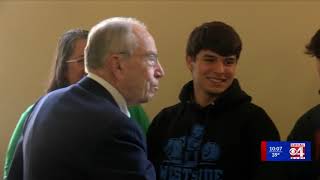 Grassley Hosts Fifth Federal Judiciary Youth Summit [upl. by Yessac]