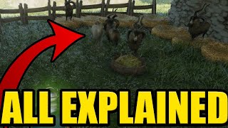 HOW to TAME GOAT to GET FRIZZY GOAT MILK and MILK in ENSHROUDED [upl. by Kym]