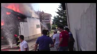 Incendio Crescentino luglio 2012 [upl. by Anahir]