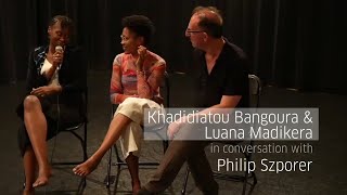 Artist Talk anglais Khadidiatou Bangoura amp Luana Madikera [upl. by Angele]