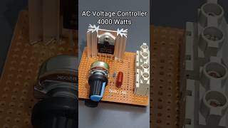 4000 Watt AC Dimmer Circuit [upl. by Bear]