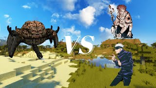 Gojo amp Sukuna VS Asmodeus Lycanites Mobs  Minecraft [upl. by Forward258]