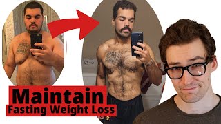 Maintaining Weight Loss after 50 Days Water Fasting [upl. by Notle]