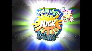 RARE Nickelodeon  Friday Night Nicktoons Intro Valentines Day 2003 Version [upl. by Georgena912]