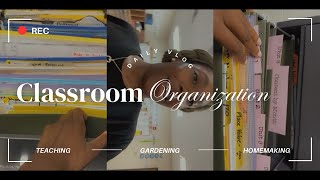 DIML  Summer Classroom Organization  Teacher Vlog [upl. by Zurc]