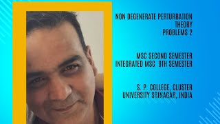 Non degenerate perturbation theory problems 2 [upl. by Nahgeam]