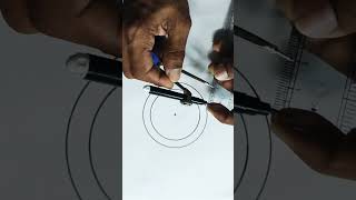 How to draw a circle inside the circle circle construction exam geometry important [upl. by Crow]