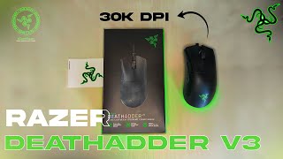 RAZER DEATHADDER V3  UNBOXING AND REVIEW [upl. by Olumor]