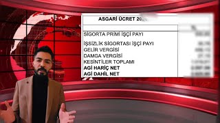 ASGARİ ÜCRET 2022 BELLİ OLDU [upl. by Ttnerb]