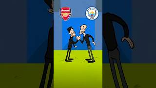 Arsenal VS Man City Recap manchestercity arsenal premierleague [upl. by Yelnek]