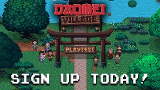 Daomei Village  Playtest SignUp Trailer  STEAM [upl. by Opal326]