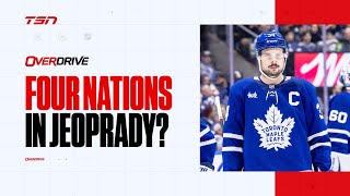 Could Matthews injury put 4 Nations FaceOff in jeopardy  Overdrive Hour 2  11192024 [upl. by Anelam854]