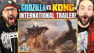 GODZILLA VS KONG International TRAILER REACTION NEW FOOTAGE  Japanese Trailer [upl. by Nivrek]