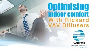 VAV Diffusers Explained – Rickard increases indoor comfort [upl. by Afira107]