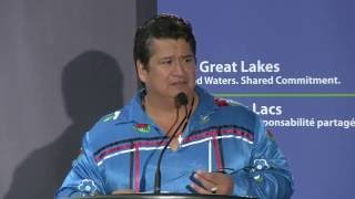 Great Lakes Celebration Chief R Stacey LaForme  2016 Great Lakes Public Forum [upl. by Obed]