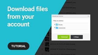 How to download files from pCloud for web [upl. by Weig257]