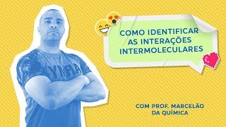 COMO IDENTIFICAR AS INTERAÇÕES INTERMOLECULARES  Revisão de Prova  Prof Marcelão [upl. by Austina]