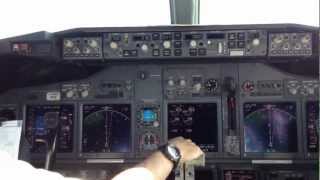 WestJet 737800 Departing Toronto jump seat [upl. by Ardnasirhc904]