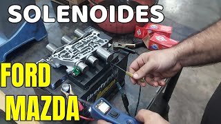 Cambio de SOLENOIDES Transmisión Automática 4F27E FORD FOCUS y MAZDA ‼ Golpea y no toma 3ra Vel [upl. by Krute]