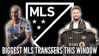 Biggest MLS Transfers This Window [upl. by Anerehs]