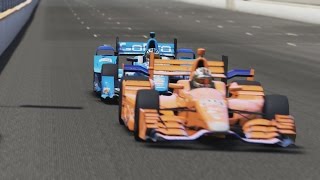 Forza 6 Online INSANE FIGHT FOR THE INDY 500 [upl. by Deland13]