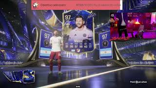 EA FC 24 TOTY ANIMATIONS MESSI PACKED ZanoXVII [upl. by Kramnhoj]