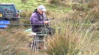 Silverfoxangling  Terry Girdlestone sounding the quotAll Inquot at Harescombe Fishery [upl. by Hola]