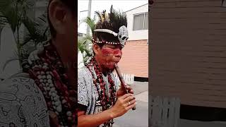 Quenilla flute from the jungle peruvianmusic nativeflute fluteplayer [upl. by Ika]