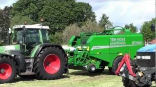 Fendt Favorit 712 Vario  McHale Fusion 2 Baler HD [upl. by Attenhoj]