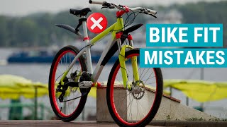 The 5 Most Common Bike Fit Mistakes [upl. by Kaenel]