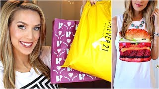 HAUL Forever 21  Nordstrom  Madewell  LeighAnnSays [upl. by Veradis]