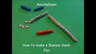 How To Make a Sharpie Stash Pen [upl. by Carmine]